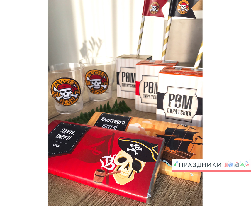 Pirate_ship_candy2-2 Оформление сладкого стола в стиле пирата